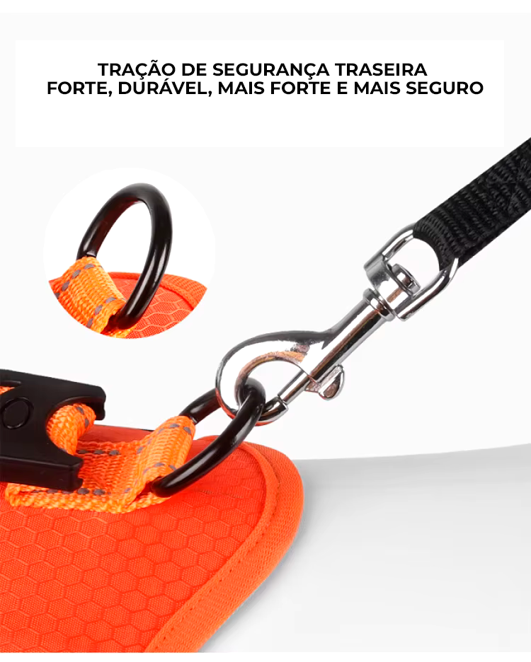 Peitoral Coleira para Cães - Premium