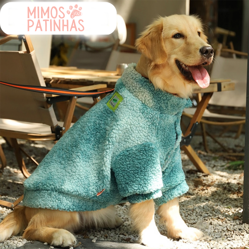 Roupa de frio para Cachorros - Casacão Nuvem