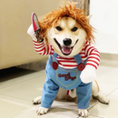 Roupinha Divertida para Cachorros - Fantasia Chucky