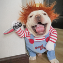Roupinha Divertida para Cachorros - Fantasia Chucky