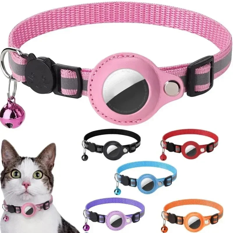 Coleira Suporte para AirTag - Cachorros e Gatos