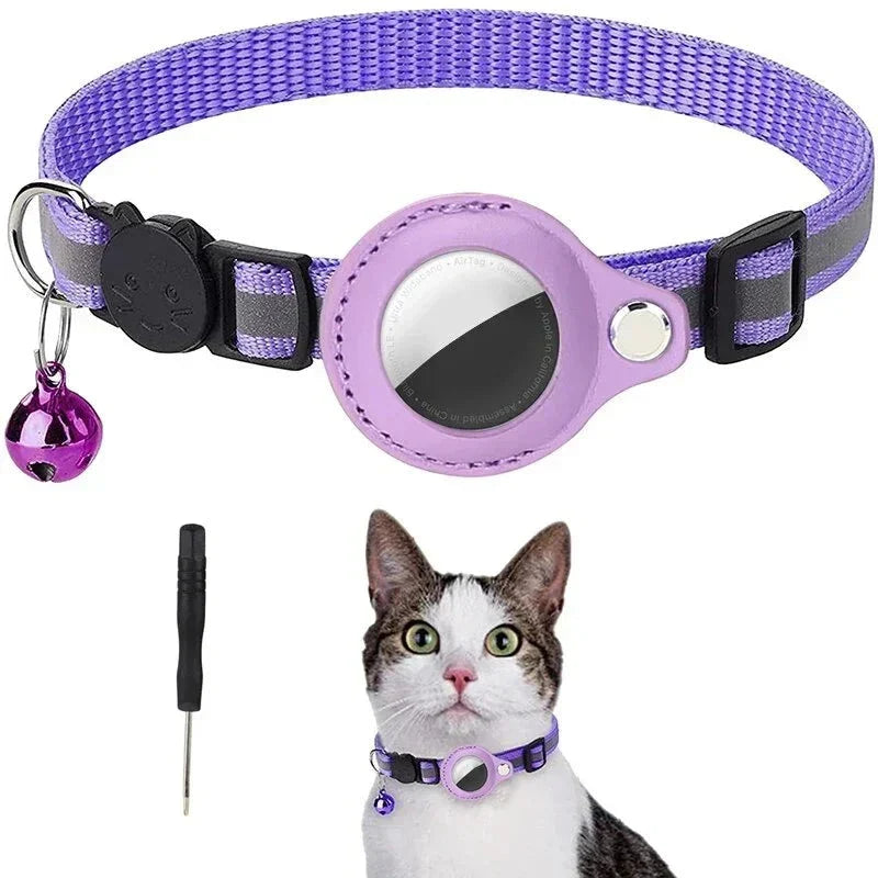 Coleira Suporte para AirTag - Cachorros e Gatos