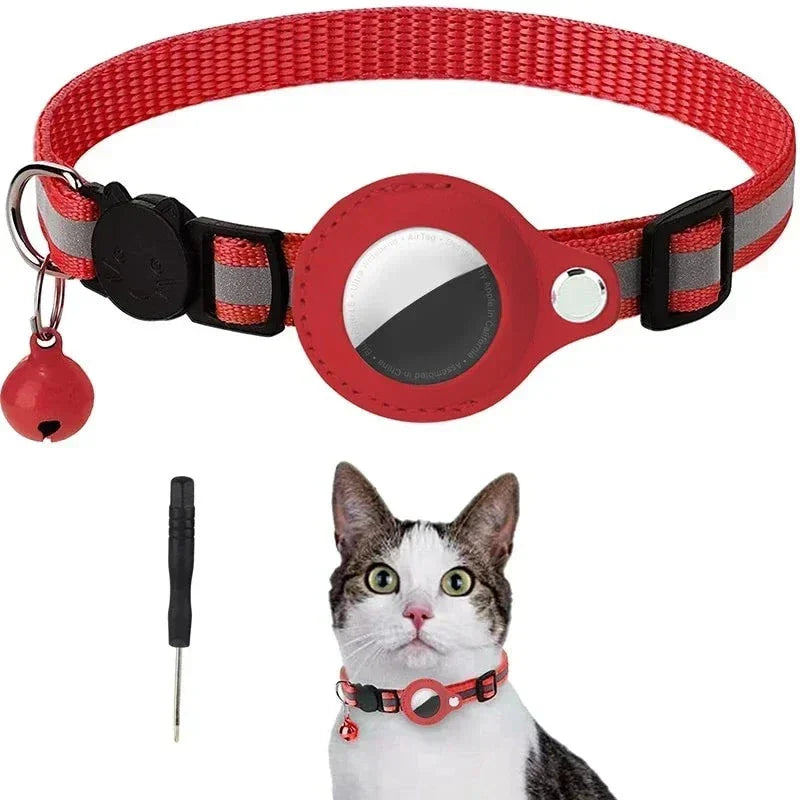 Coleira Suporte para AirTag - Cachorros e Gatos