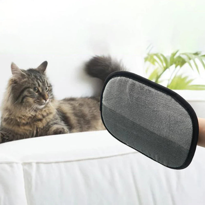 Luva Removedora de Pelos Dupla Face para Pets | Elimina Pelos Soltos