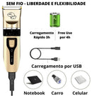 Máquina de Tosar Pet - Pet Tosa